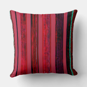 Coussin Groove red