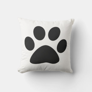 Coussin Gros Empreintes de pattes Cadeaux mignons Cool noi