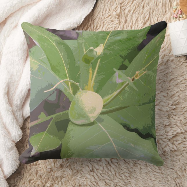 Coussin Gros plan sur un amandier (Couverture)