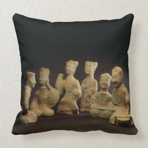 Coussin Groupe de musiciens, de danseurs et d'employés