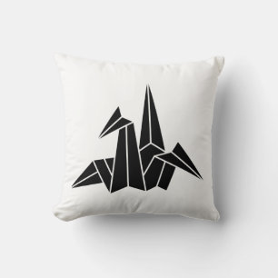 Coussin Grue en papier