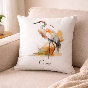 Coussin Grue errante, coutume