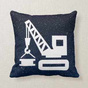 Coussin Grues de construction minimales