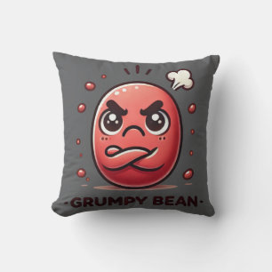 Coussin Grumpy Bean - Moody Little Bean