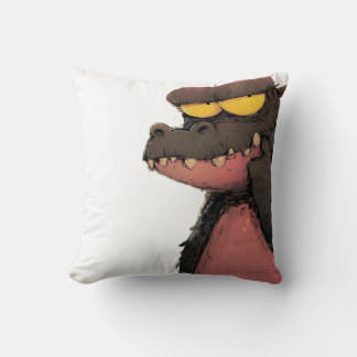 Coussin Grumpy Gator