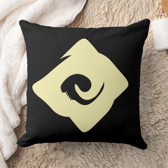 Coussin Grunge Esthétique Fractage Art (Couverture)