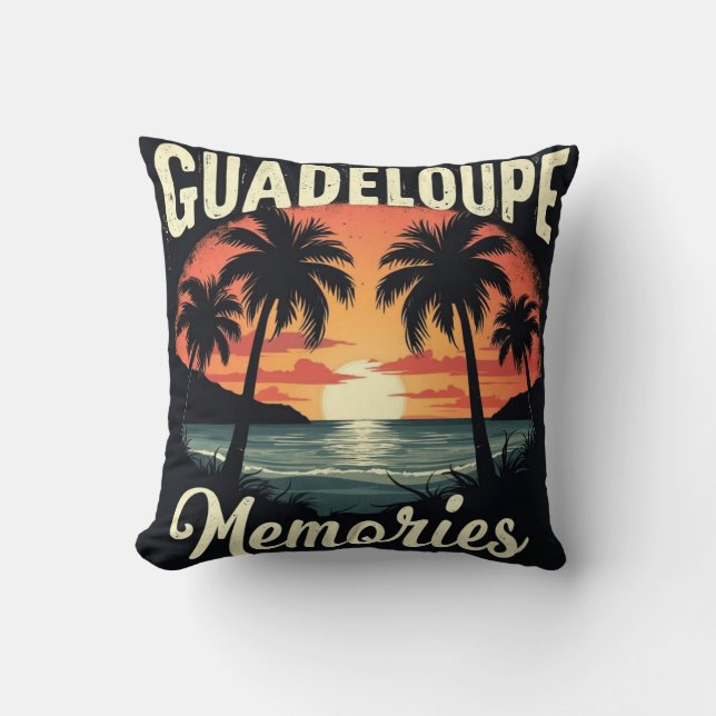 Coussin Guadeloupe Memories | Pillow (Recto)
