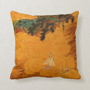Coussin Guanyin dans la caverne saine de marée