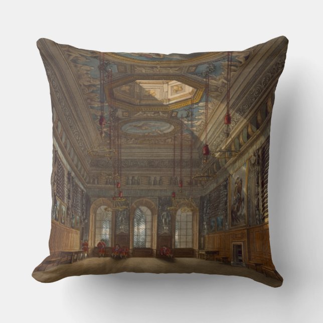 Coussin Guard Chamber, château du Roi de Windsor, de (Recto)