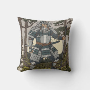 Coussin Guerrier Samouraï