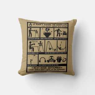 Coussin Guide Cadeaux Pour Les Nouveaux Pères