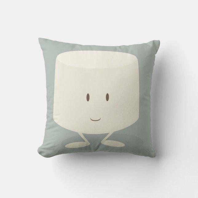 Coussin Guimauve de sourire (Recto)