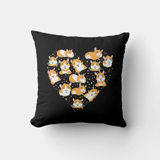 Coussin Guinée amour du porc (Recto)