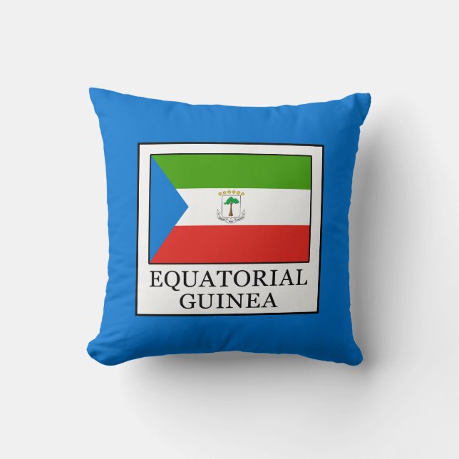 Coussin Guinée équatoriale (Recto)