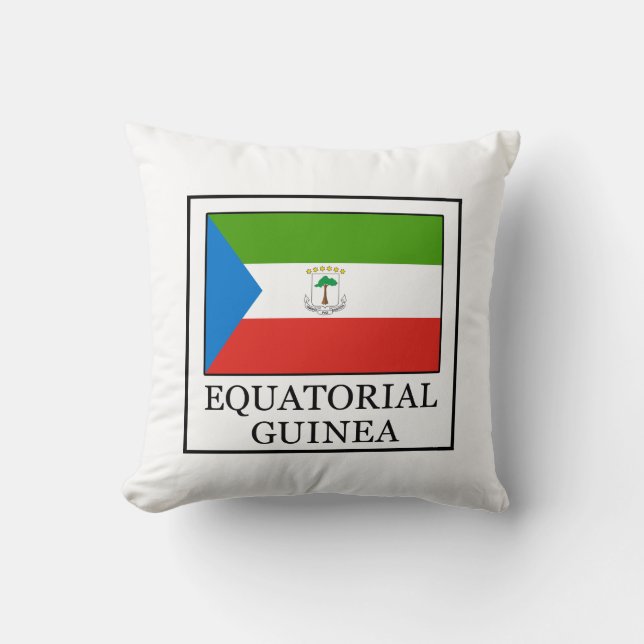 Coussin Guinée équatoriale (Recto)