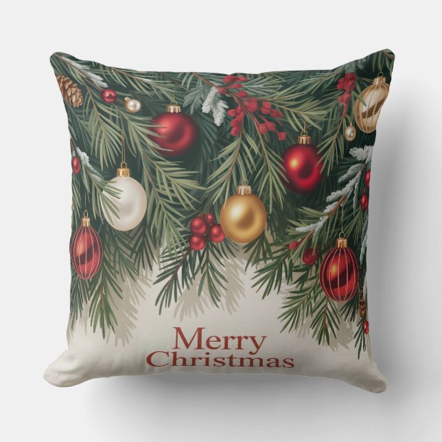 Coussin Guirlande Suspendue Joie (Recto)