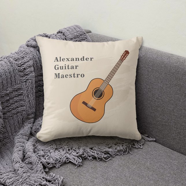 Coussin Guitare acoustique (Acoustic Guitar Pillow)