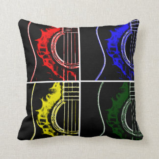 Coussin Guitares d'art de bruit