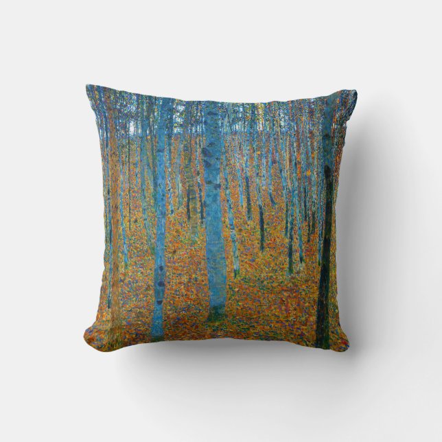 Coussin Gustav Klimt, Beech Grove I (1902) (Recto)