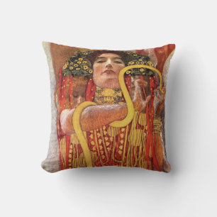Coussin Gustav Klimt - Hygieia Déesse de la Médecine de la