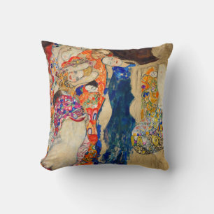 Coussin Gustav Klimt - La Mariée (inachevé)