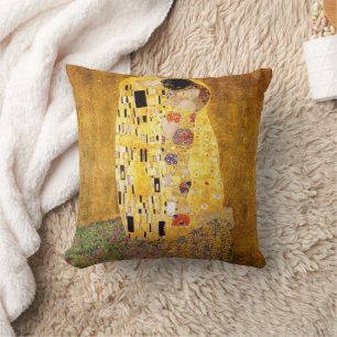 Coussin Gustav Klimt La Peinture Classique Du Kiss