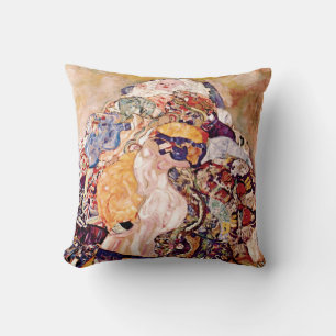 Coussin Gustav Klimt - Le berceau de bébé - Nouveau-né