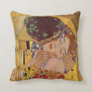 Coussin Gustav Klimt L'Oreiller À Jeu Vintage Baiser