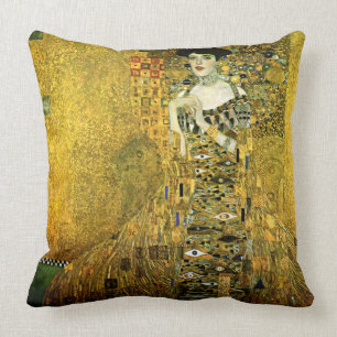 Coussin Gustav Klimt Madame d'or Cushions