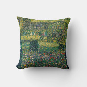 Coussin Gustav Klimt - Maison de campagne près de l'Atters