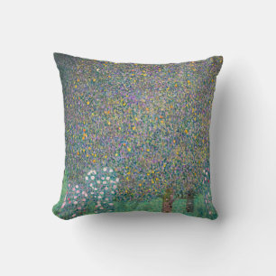Coussin Gustav Klimt - Roseraies sous les Arbres