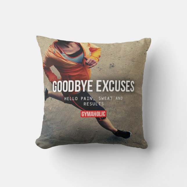 Coussin Gym pour la motivation (Recto)
