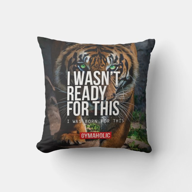 Coussin Gym pour la motivation (Recto)