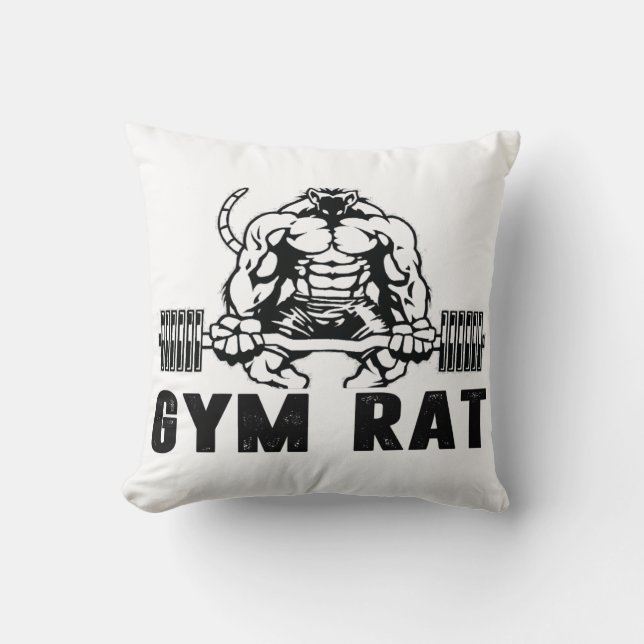 Coussin Gym Rat (Recto)