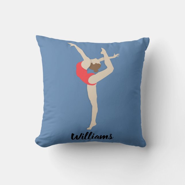 Coussin Gymnaste féminine (Recto)