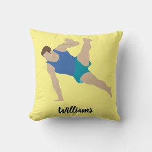 Coussin Gymnaste masculin