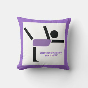 Coussin Gymnastique cadeaux, gymnastique artiste sur mesur