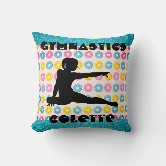 Coussin Gymnastique et beignets (Recto)