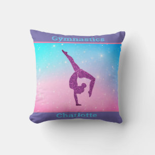 Coussin Gymnastique Étincelle Pastel Girly Jetez l'oreille