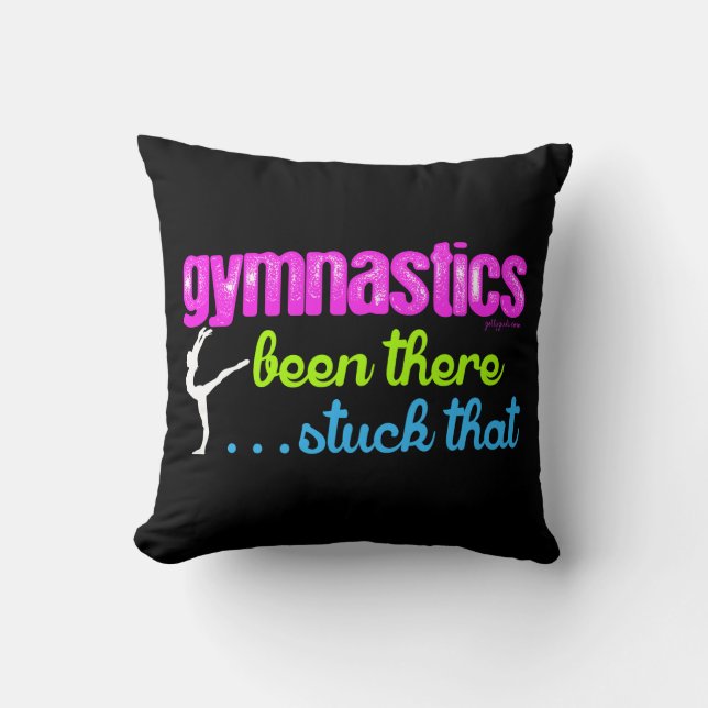 Coussin Gymnastique - là coincé cela…. (Recto)