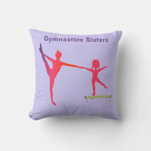 Coussin Gymnastique Soeurs Lilac Jeu d'oreiller