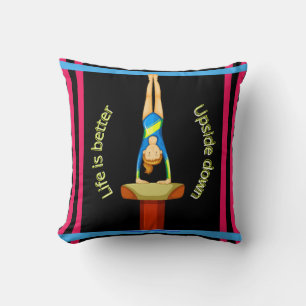 Coussin Gymnastique Vault La Vie Est Mieux À L'Hausse De N