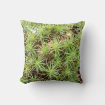 Haircap Moss Throw Pillow