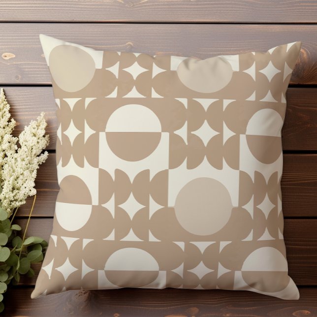 Coussin Halftone neutre II (Créateur téléchargé)