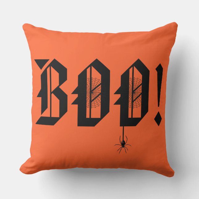Coussin Halloween BOO (Recto)