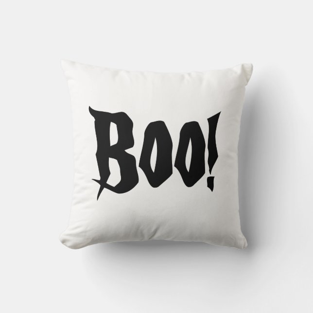 Coussin Halloween Boo (Recto)