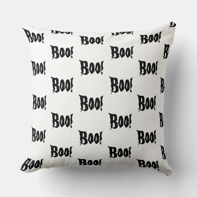Coussin Halloween Boo (Recto)