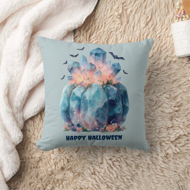 Coussin Halloween Citrouille de cristal (Couverture)