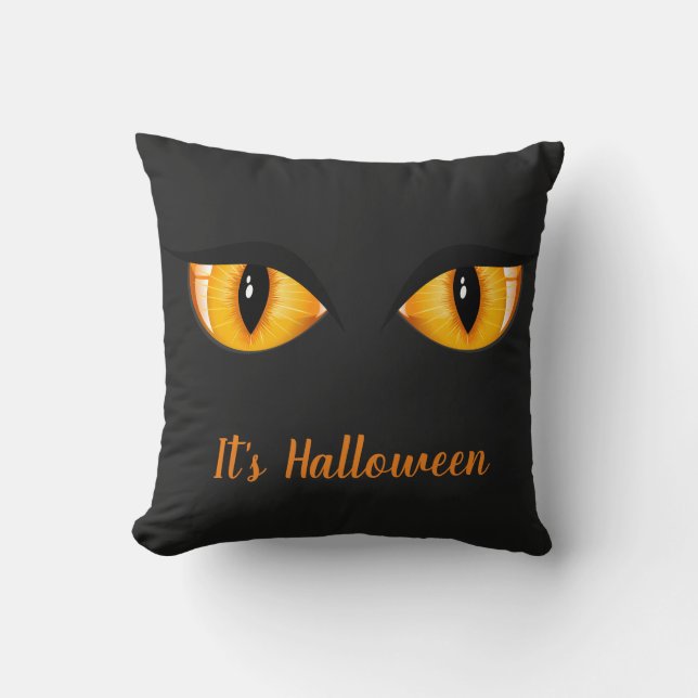 Coussin Halloween Coussin-Cat Eyes (Recto)
