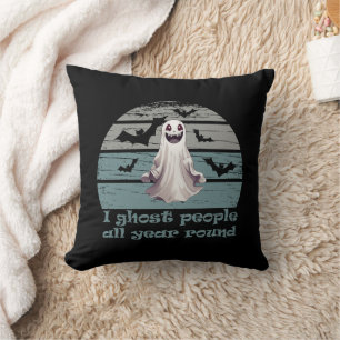 Coussin halloween drôle dire